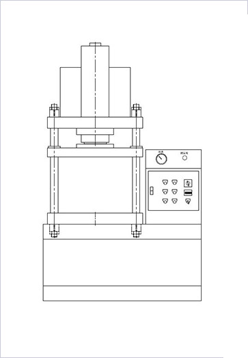 擠壓成型液壓機_XDK